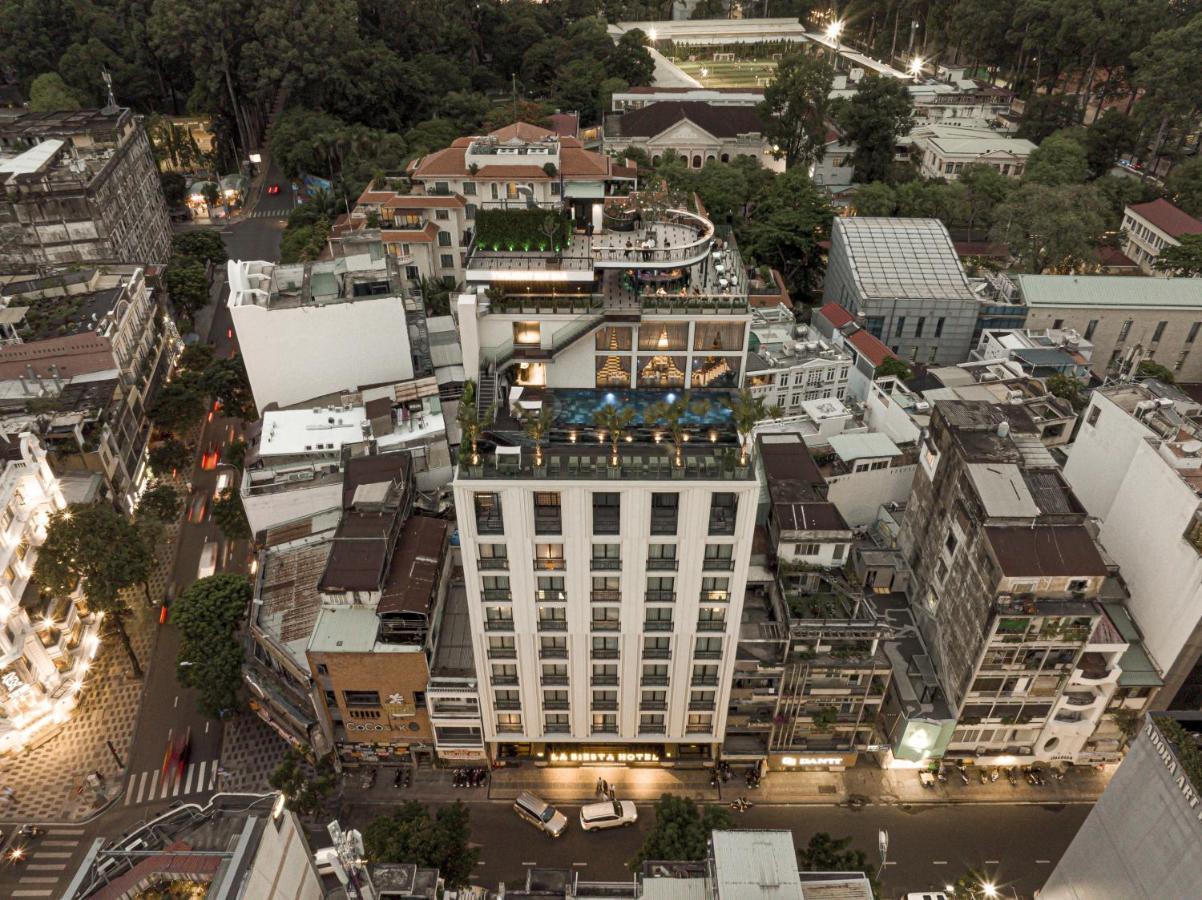 Hotel La Siesta Premium Saigon Ciudad Ho Chi Minh  Exterior foto Aerial view of the hotel