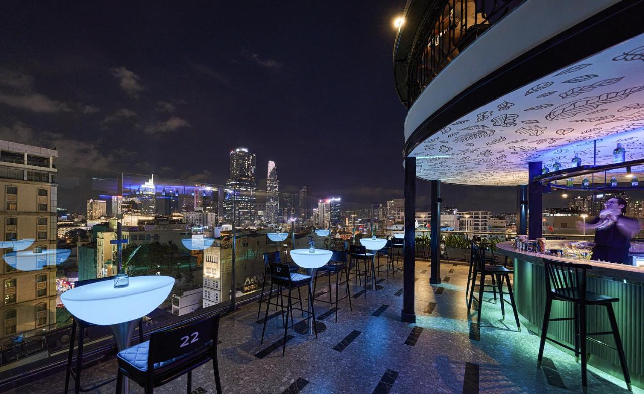 Hotel La Siesta Premium Saigon Ciudad Ho Chi Minh  Exterior foto Sky Bar